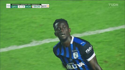 Ake Loba, el amuleto de la suerte del Querétaro que logra el 1-1